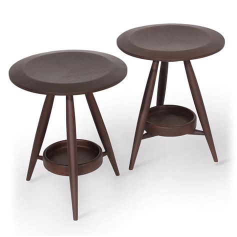 Tulita – Solidwood Stool with Walnut Stain | Alankaram