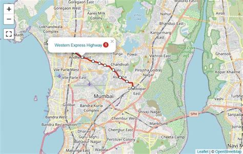 വെസ്റ്റേൺ എക്സ്പ്രസ് ഹൈവേ മെട്രോ സ്റ്റേഷൻ, മുംബൈ - റൂട്ട്, മാപ്പ് ...
