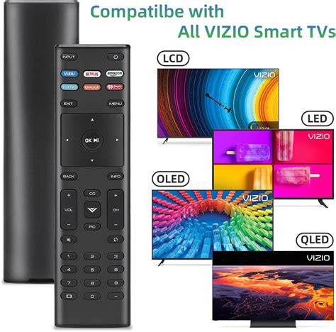 UNOCAR Control remoto para Vizio Smart TV Remote XRT-140 y Vizio Smart ...