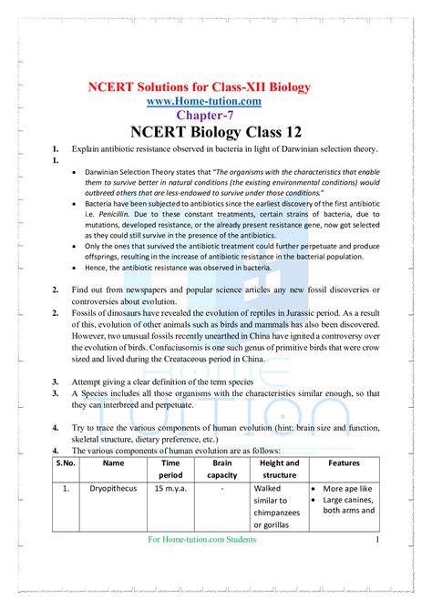 Evolution Level Class 7 的图像结果