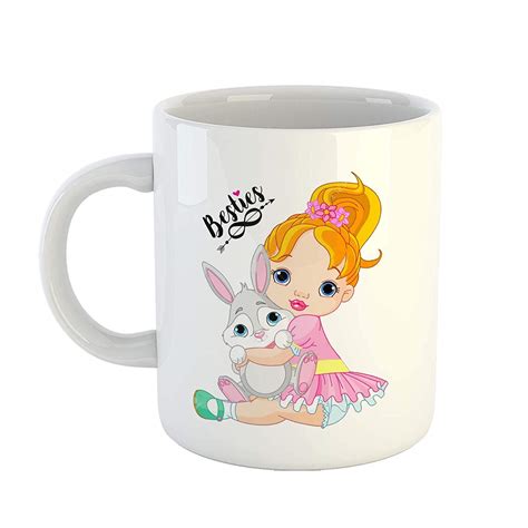 Buy SCPmarts Create Your Desire Cute Girl with Rabbit Cartoon Besties ...