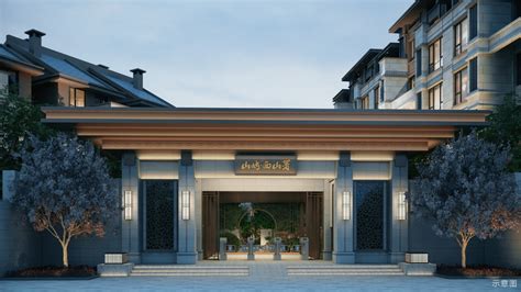 北京亿城西山华府别墅景观设计住宅设计_奥雅设计官网