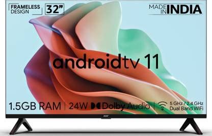 acer i series 80 cm (32 inch) HD Ready LED Smart Android TV with ...