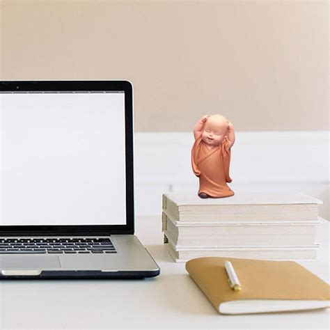 Buy Baby Buddha,Little Monk Figurine | Cute Resin Little Monk Figurine ...