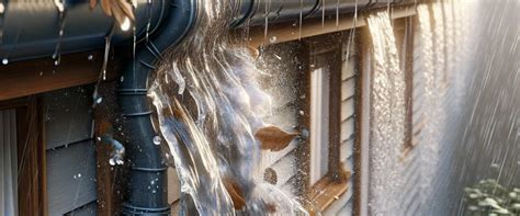 Image result for How to Stop Gutter Overflow When Heavy Tain