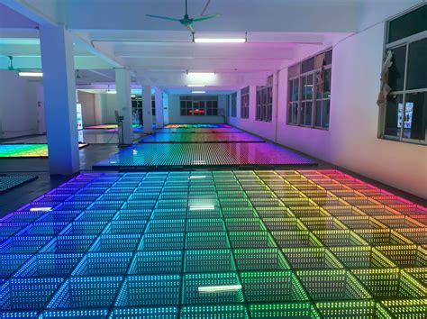 3D LED Dance Floor - Easy to Install with Magnet Connection