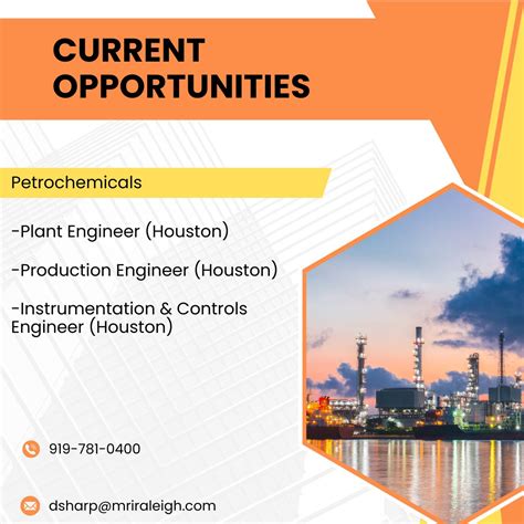 Check out more of our current opportunities in the petrochemical ...