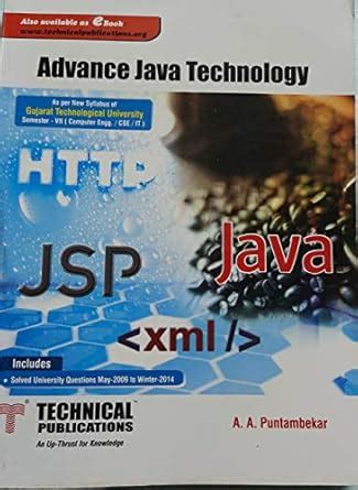 Advance Java Technology for GTU : Amazon.in: Books