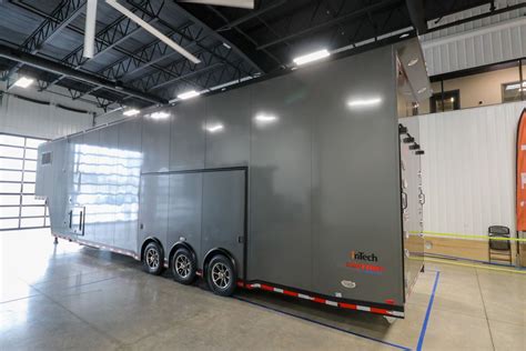 Image result for Intech Enclosed Gooseneck Trailers