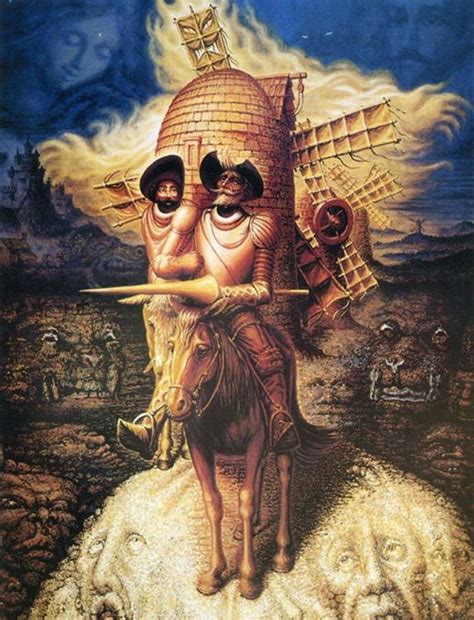 Октавио Окампо - Видения Дон Кихота, 1989: Описание произведения | Артхив