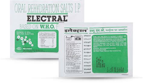 Electral Sachet Of 21.8gm Powder: Uses, Side Effects, Price & Dosage ...
