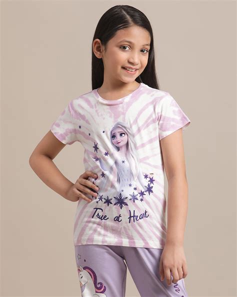 Frozen Regular Fit Tshirt For Girls – Kidsville