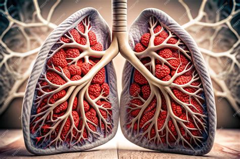 Illustration of Human Heart with Lungs Label Medical Anatomy Diagram ...