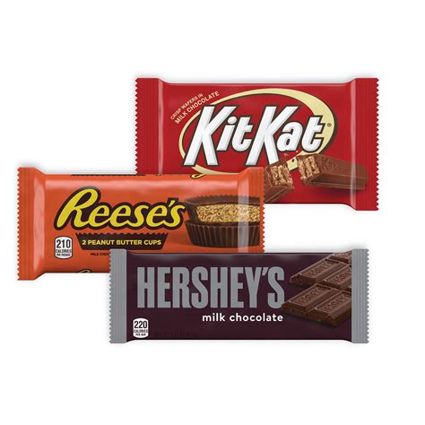 Buy REESE'S, HERSHEY'S and KIT KAT®, Milk Chocolate Assortment Candy ...