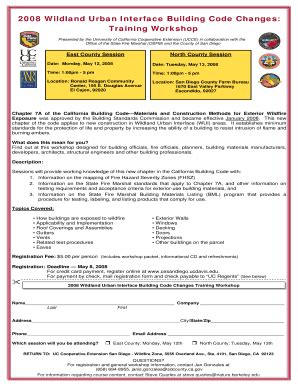 Fillable Online bcsg 2008 Wildland Urban Interface Building Code ...