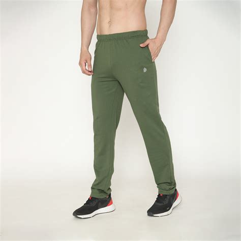 Men's Plain Knitted Lower - Olive – BONJOUR