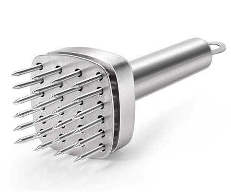 Aliglow 304 Stainless Steel Meat Tenderizer Needle Meat Hammer Mallet ...