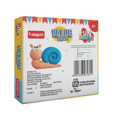 Funskool Fundough Value Pack | Buy Online at Toycra