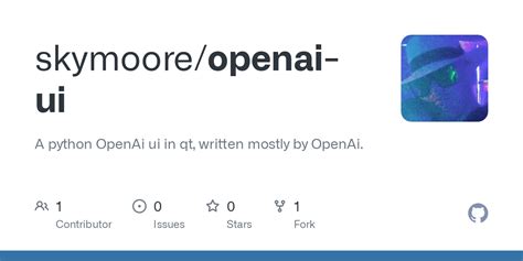 Openai UI 的图像结果