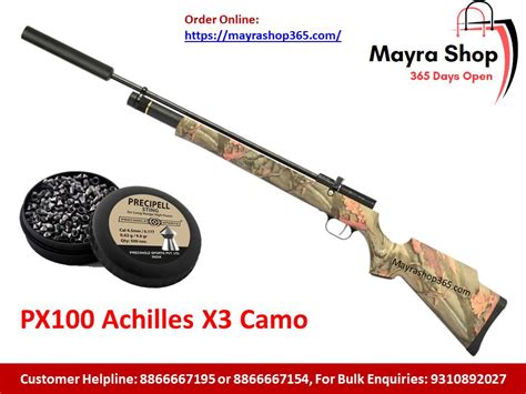 Precihole PX100 Achilles X3 Camo Air Rifle | Sports Air Riffle ...