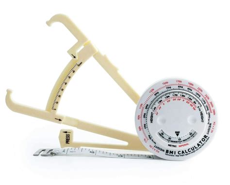 SRKC® Fat Caliper BMI Calculator Body Measure Tape With Free 60 Day Gym ...