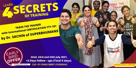 Train The Trainer (TTT- 101) - International Certification ...
