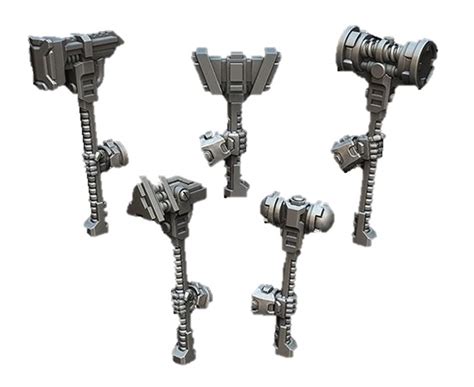 Buy Miniature Modeling Conversion bits: Storm Hammers Right Online at ...