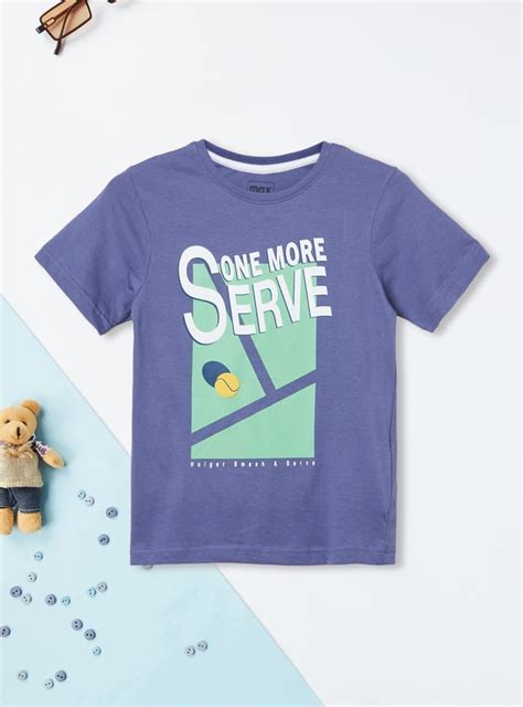 Buy Boys Printed T-shirt Online at just Rs. 249.0 - 1000016226710 | Max ...