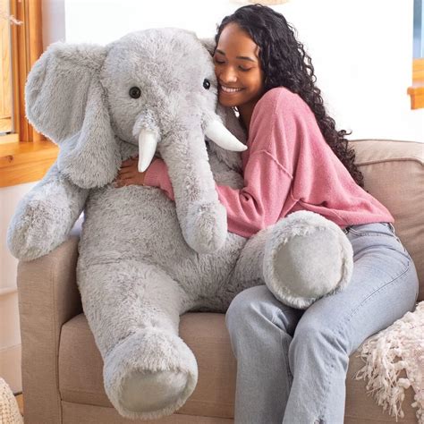 Vermont Teddy Bear Giant Elephant Stuffed Animal 4 India | Ubuy