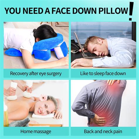 Buy Face Down Pillow After Eye Surgery - Breathe Easy Eye Surgery Recovery Equipment, Face Down ...