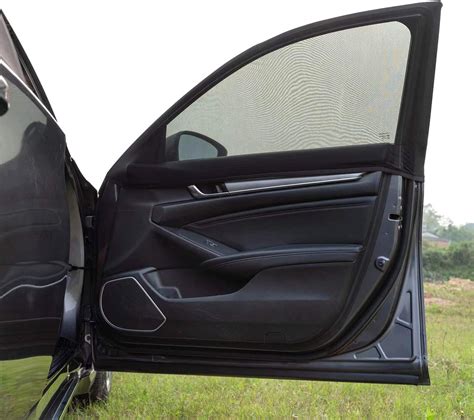 Car Rear Side Window Shade,2 Pack Stretchy Mesh Car Window Screen Sun Shade Mosquito Net Cover ...