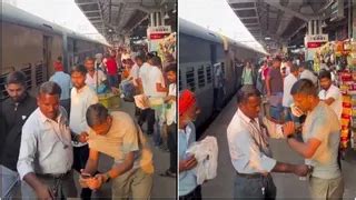 समोसे का UPI पेमेंट अटका तो यात्री की पकड़ ली कॉलर, घड़ी छीनी; वीडियो ...
