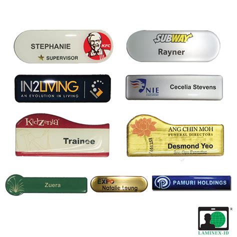 Metal Tags | Modern Plate and Label