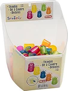 Tacony Corporation Stitcher'S Thimbles 100Pc Display- Assorted Colors ...