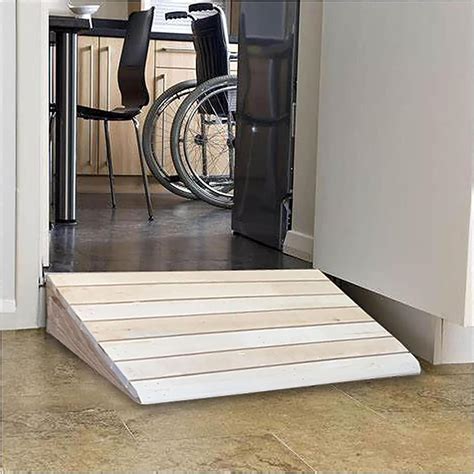 Amazon.com - Wooden Threshold Ramps for Doorways 2-6" Rise,Outdoor Curb ...