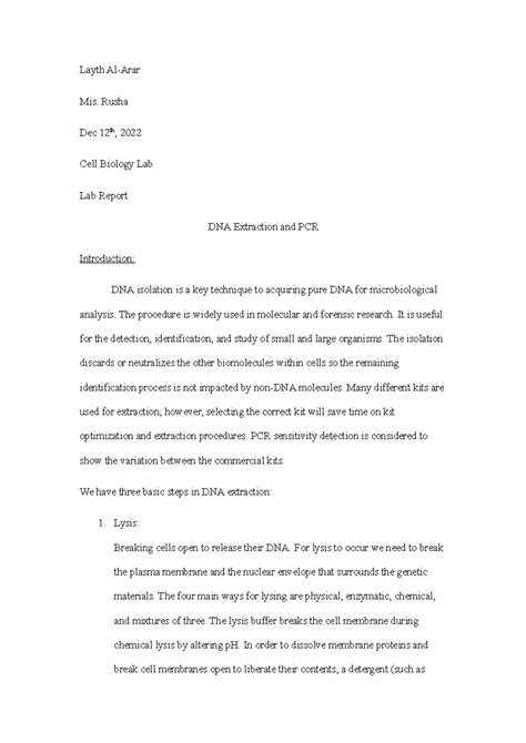 DNA Extraction Lab Report 的图像结果