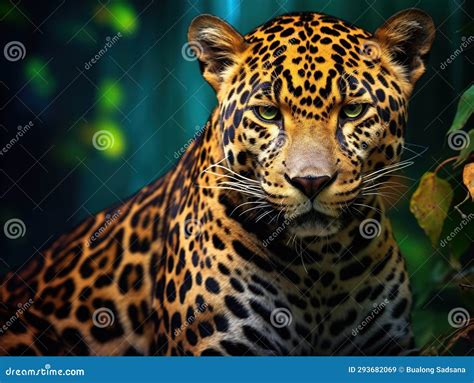 Jaguar stock illustration. Illustration of onca, fantasy - 293682069