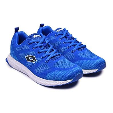 Buy Lotto Men's Tempo-Run Blue/White Mesh Running Shoes at Amazon.in