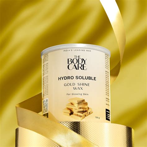 Hydro Soluble Gold Shine Wax – The Body Care