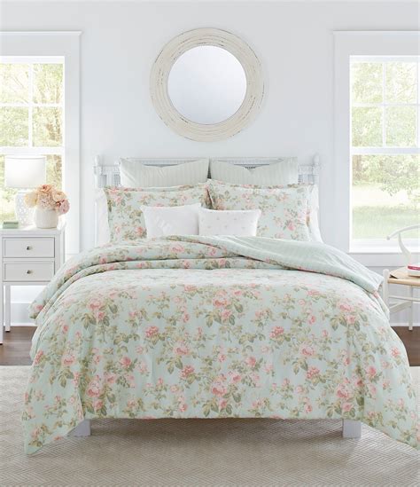 Laura Ashley Madelynn 6-Piece Floral Comforter Set | Dillard's