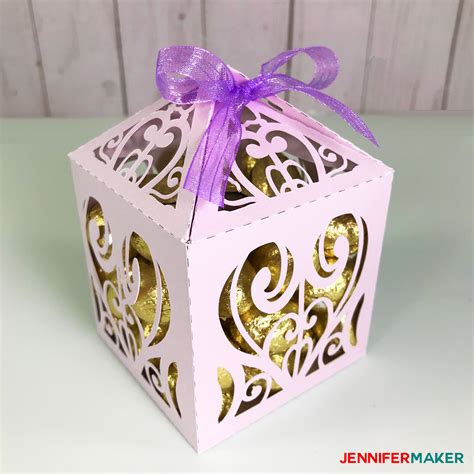 Gift Boxes Using Cricut 的图像结果