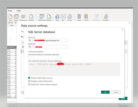 Solved: How to remove SQL Query Statement in Power Bi SQL ...