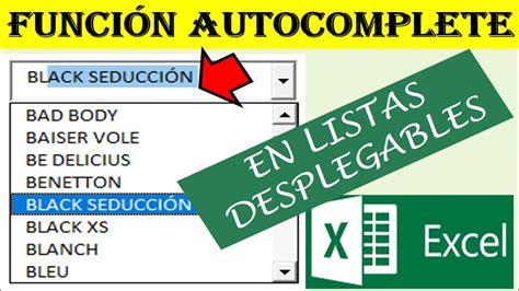 Autocomplete Excel 的图像结果