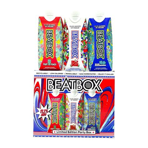 Beatbox Limited Edition Party 6 Pack Malt Beverage – 3brothersliquor