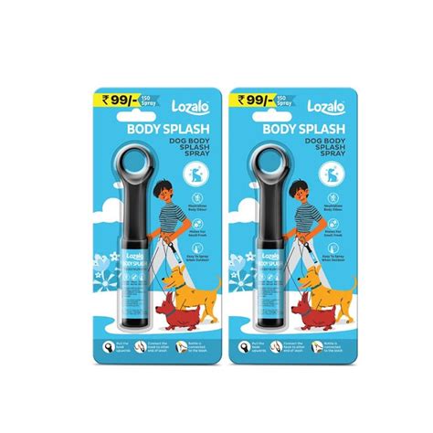 Buy PET CARE BY ROSSARI Lozalo Body Splash Spray for Dogs - 44 Ml ...