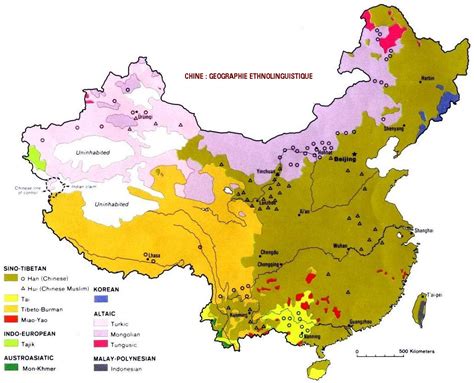 Carte de Chine — Chine Informations