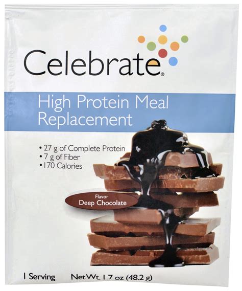 Buy Celebrate High Protein Meal Replacement Shakes - Deep Chocolate ...