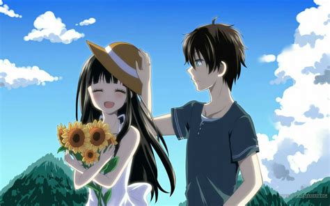 Chitanda and Oreki - Hyouka | Hyouka, Hyouka anime, Anime hyouka