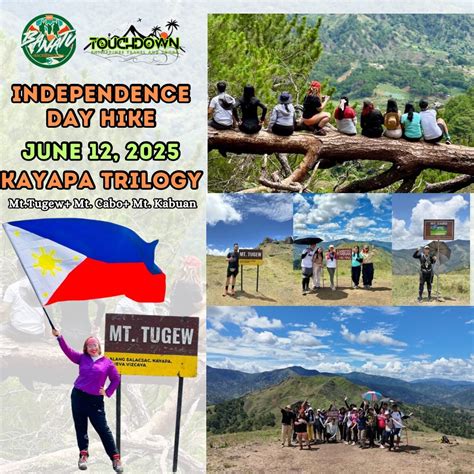 INDEPENDENCE DAY HIKE- KAYAPA TRILOGY- JUNE 12, Metro Manila, 12 June ...