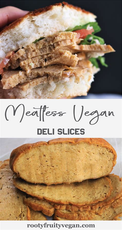 Easy Vegan Deli Lunch Meat | Lunch meat recipes, Vegan meat recipe ...